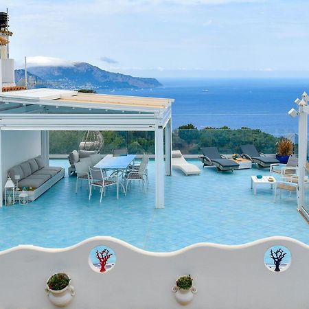 Villa Venus In Penisola Sorrentina มัสซาลูเบรนเซ ภายนอก รูปภาพ