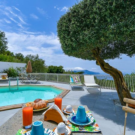 Villa Venus In Penisola Sorrentina มัสซาลูเบรนเซ ภายนอก รูปภาพ