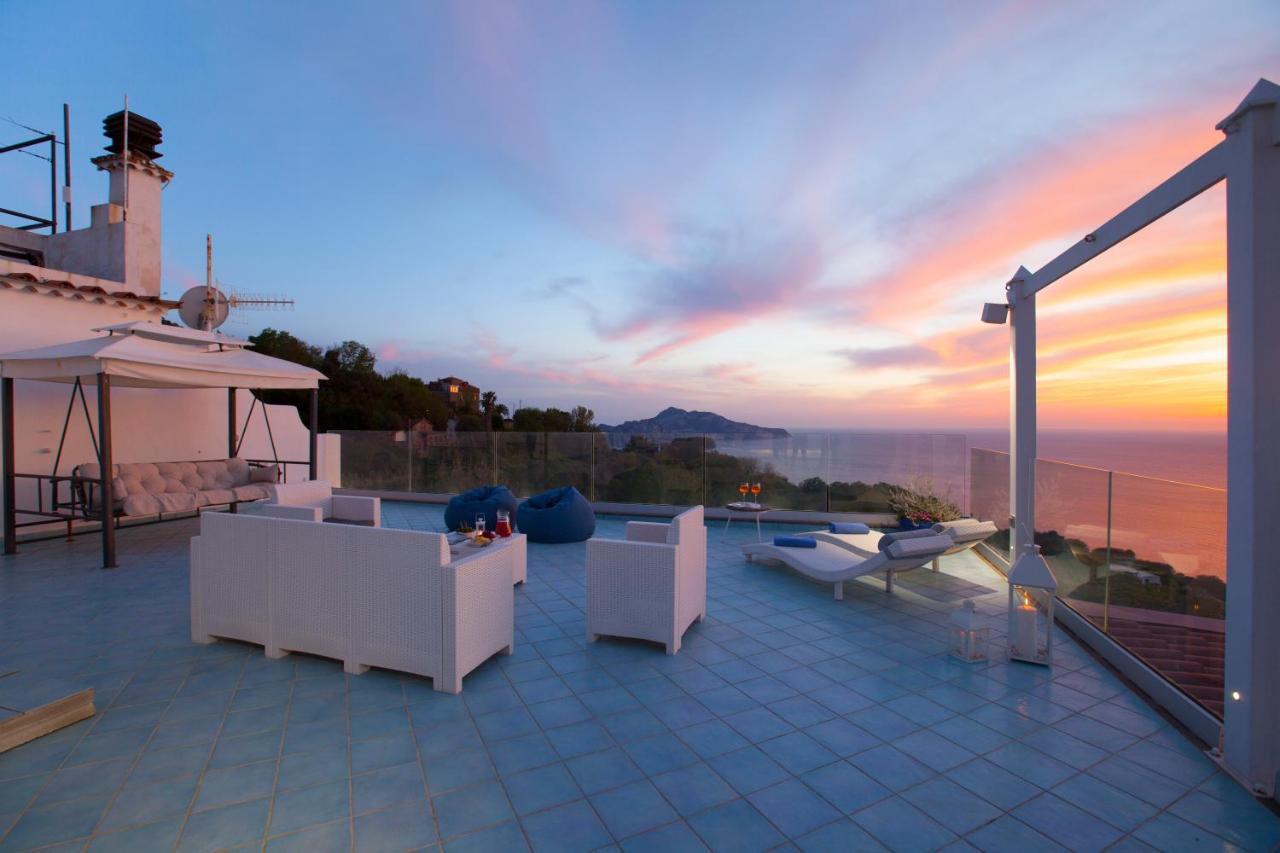 Villa Venus In Penisola Sorrentina มัสซาลูเบรนเซ ภายนอก รูปภาพ
