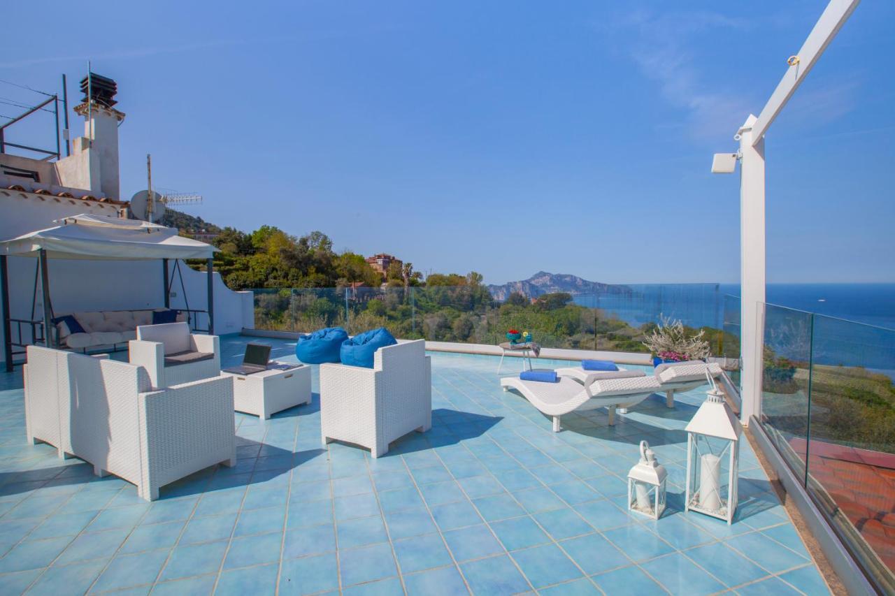 Villa Venus In Penisola Sorrentina มัสซาลูเบรนเซ ภายนอก รูปภาพ
