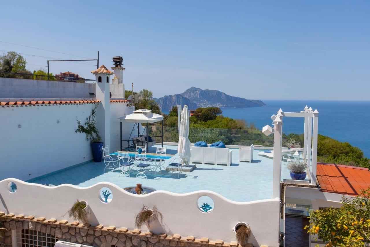 Villa Venus In Penisola Sorrentina มัสซาลูเบรนเซ ภายนอก รูปภาพ