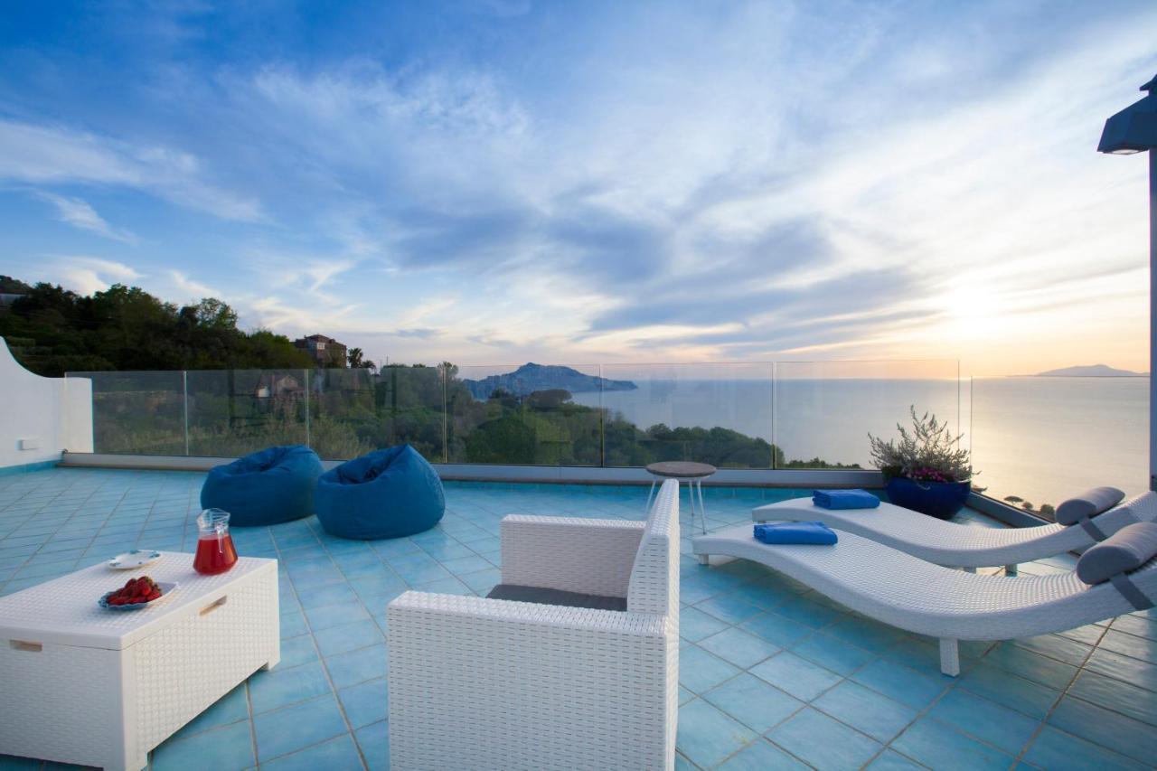 Villa Venus In Penisola Sorrentina มัสซาลูเบรนเซ ภายนอก รูปภาพ