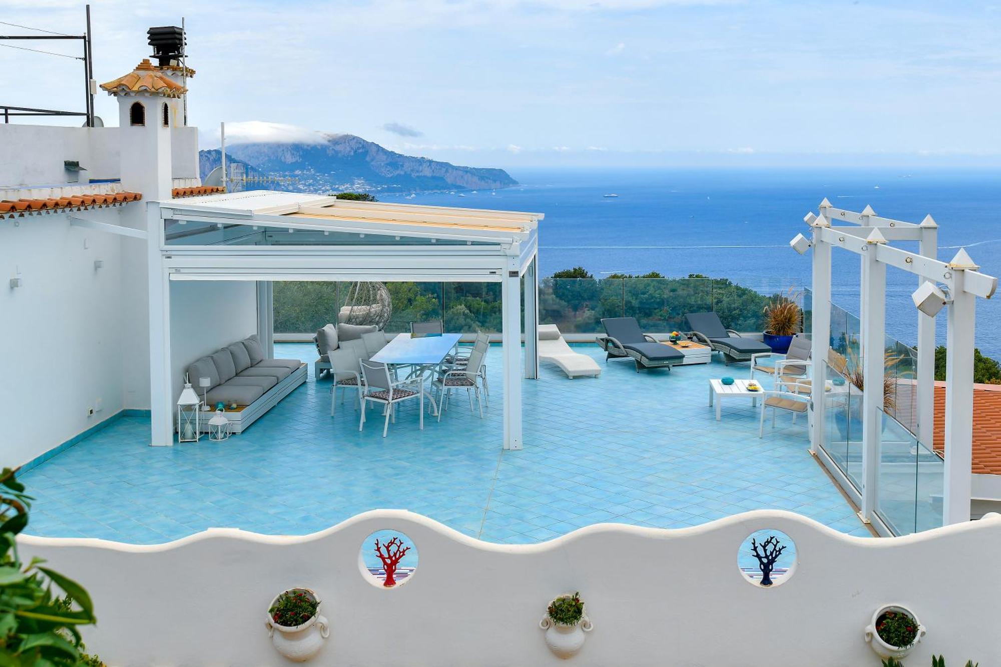 Villa Venus In Penisola Sorrentina มัสซาลูเบรนเซ ภายนอก รูปภาพ